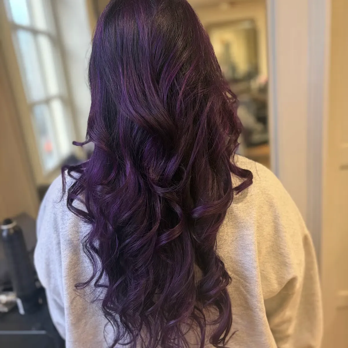 Deep purple full colour — Mai Beauty
